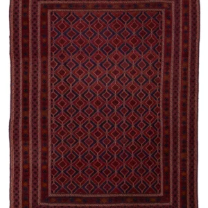 Kelimteppe - Orientalsk - 283 x 212 cm - rød