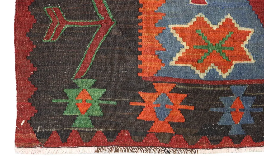 Kelimteppe - Orientalsk - 284 x 165 cm - rød