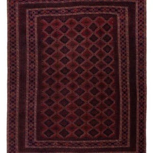 Kelimteppe - Orientalsk - 284 x 210 cm - rød