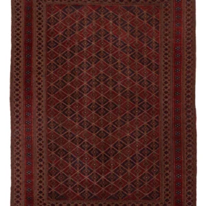 Kelimteppe - Orientalsk - 285 x 197 cm - rød
