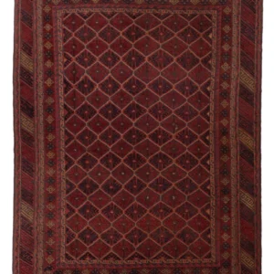 Kelimteppe - Orientalsk - 285 x 201 cm - rød