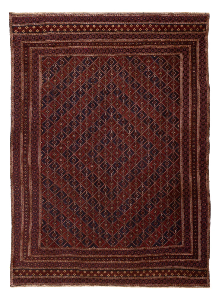 Kelimteppe - Orientalsk - 287 x 194 cm - rød