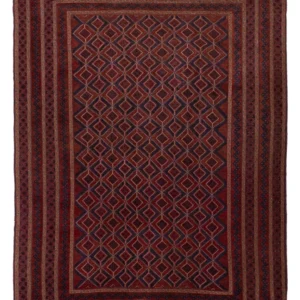 Kelimteppe - Orientalsk - 287 x 203 cm - rød