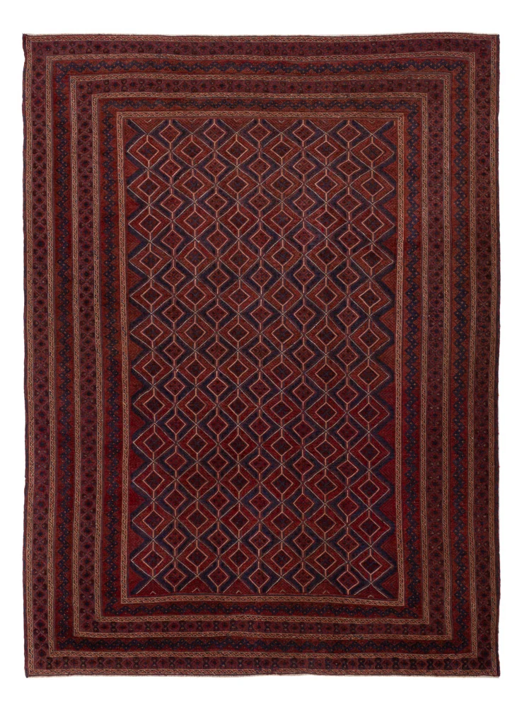 Kelimteppe - Orientalsk - 287 x 203 cm - rød