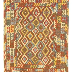 Kelimteppe - Orientalsk - 289 x 206 cm - flerfarget
