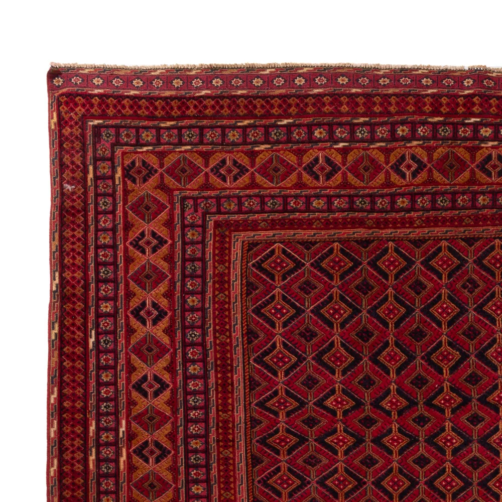 Kelimteppe - Orientalsk - 291 x 201 cm - rød