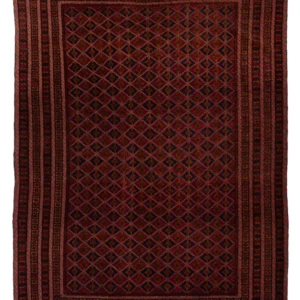 Kelimteppe - Orientalsk - 292 x 208 cm - rød