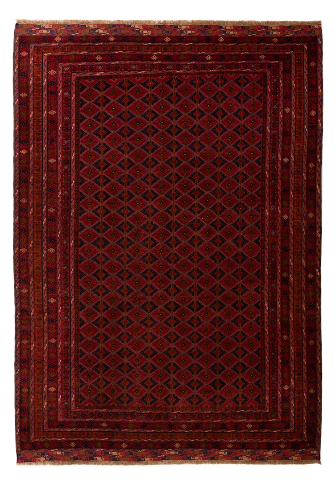 Kelimteppe - Orientalsk - 293 x 205 cm - rød