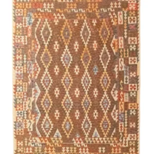 Kelimteppe - Orientalsk - 295 x 202 cm - brun