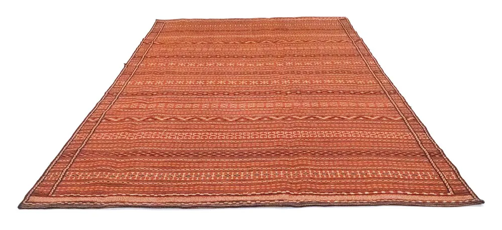 Kelimteppe - Orientalsk - 300 x 194 cm - oransje