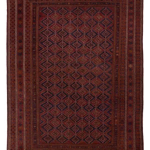 Kelimteppe - Orientalsk - 300 x 205 cm - rød