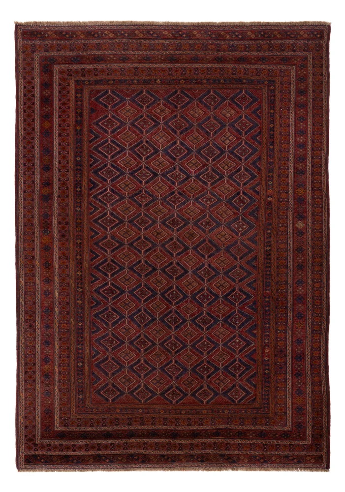 Kelimteppe - Orientalsk - 300 x 205 cm - rød