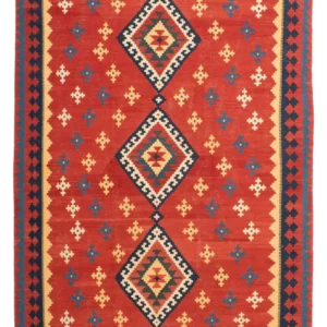 Kelimteppe - Orientalsk - 300 x 210 cm - rust