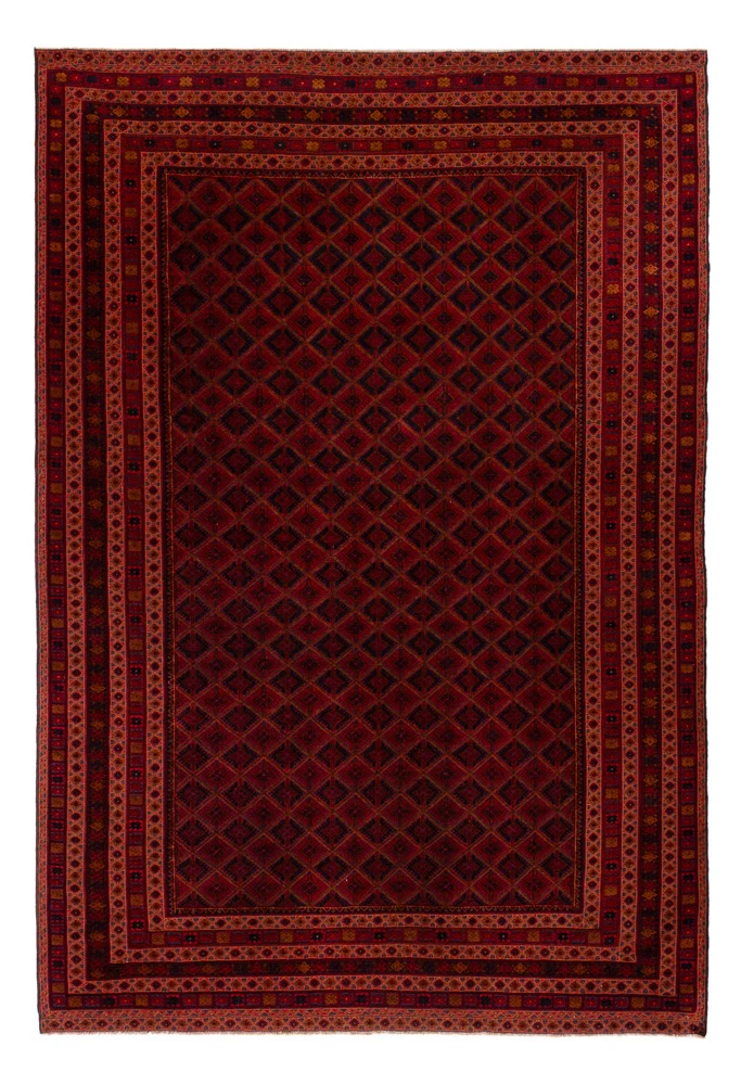 Kelimteppe - Orientalsk - 301 x 210 cm - rød