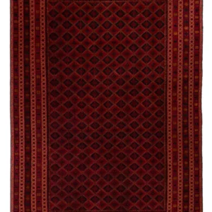 Kelimteppe - Orientalsk - 301 x 210 cm - rød