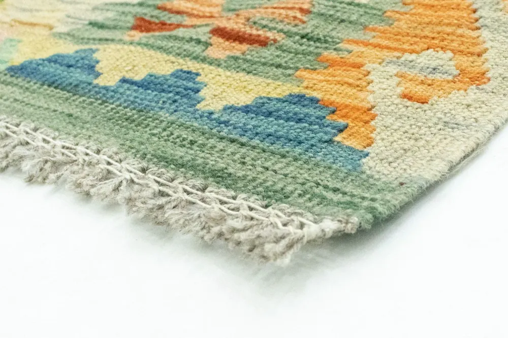 Kelimteppe - Orientalsk - 302 x 205 cm - farget