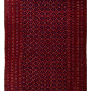 Kelimteppe - Orientalsk - 303 x 201 cm - rød