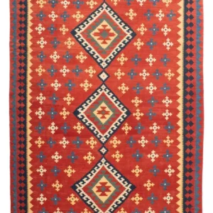 Kelimteppe - Orientalsk - 307 x 200 cm - rust