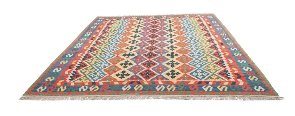 Kelimteppe - Orientalsk - 330 x 257 cm - flerfarget