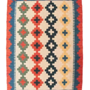 Kelimteppe - Orientalsk - 86 x 62 cm - beige