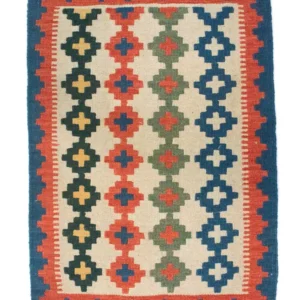 Kelimteppe - Orientalsk - 87 x 60 cm - beige