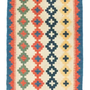 Kelimteppe - Orientalsk - 90 x 60 cm - beige