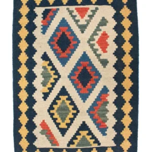 Kelimteppe - Orientalsk - 97 x 66 cm - beige