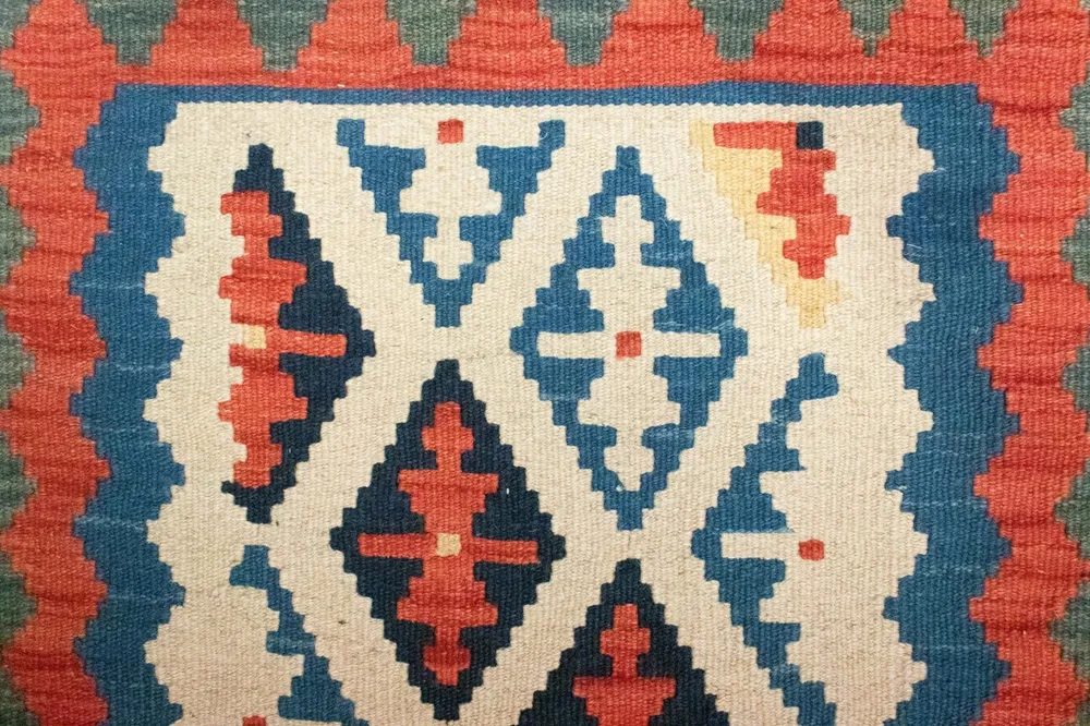 Kelimteppe - Orientalsk - 90 x 65 cm - beige