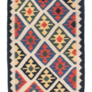 Kelimteppe - Orientalsk - 88 x 63 cm - beige