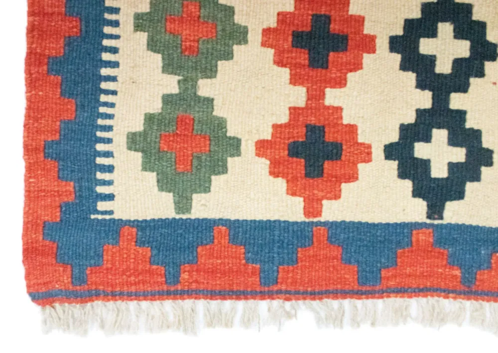 Kelimteppe - Orientalsk - 86 x 62 cm - beige