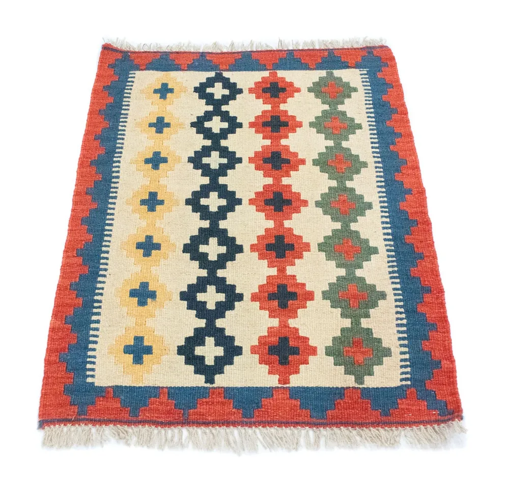 Kelimteppe - Orientalsk - 86 x 62 cm - beige