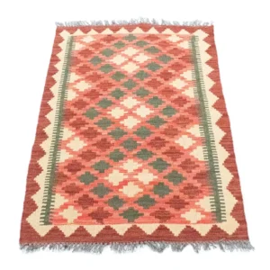 Kelimteppe - Orientalsk - 90 x 60 cm - brun