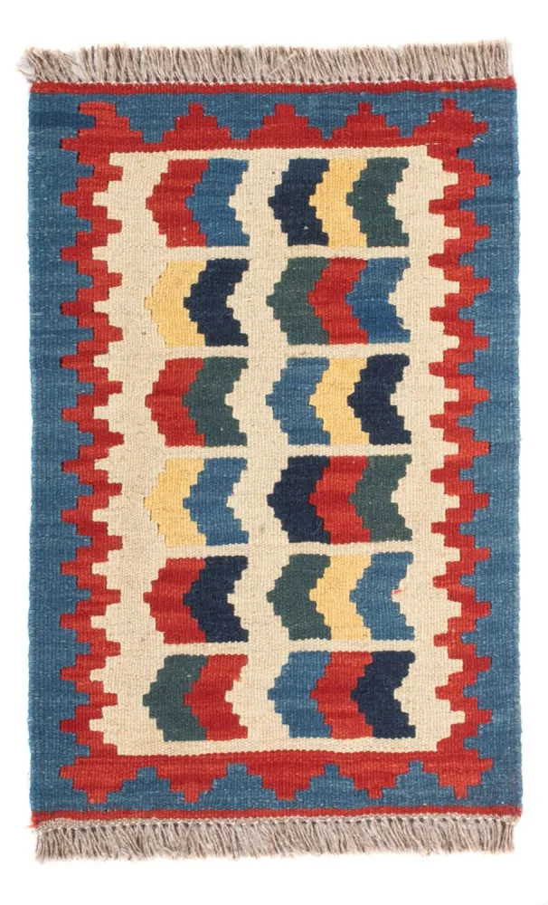 Kelimteppe - Orientalsk - 60 x 40 cm - flerfarget