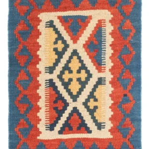 Kelimteppe - Orientalsk - 60 x 40 cm - flerfarget