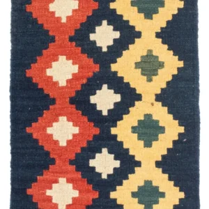 Kelimteppe - Orientalsk - 60 x 40 cm - flerfarget