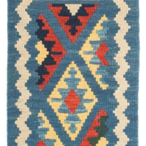 Kelimteppe - Orientalsk - 60 x 40 cm - flerfarget