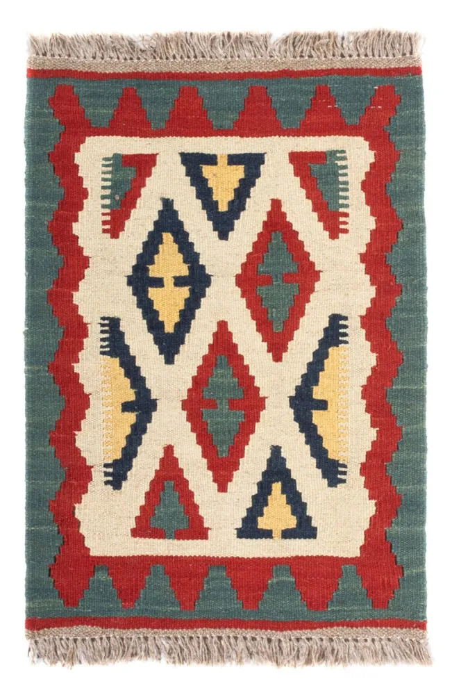 Kelimteppe - Orientalsk - 60 x 40 cm - flerfarget