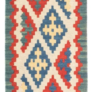 Kelimteppe - Orientalsk - 60 x 40 cm - flerfarget
