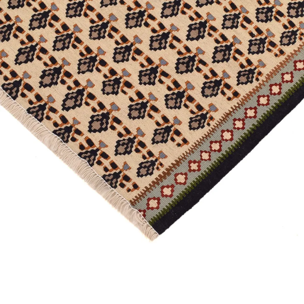 Kelimteppe - Orientalsk - 85 x 82 cm - krem