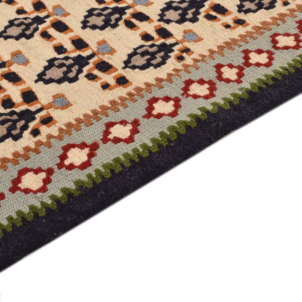 Kelimteppe - Orientalsk - 85 x 82 cm - krem