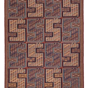 Kelimteppe - Orientalsk - Soumak - 212 x 170 cm - flerfarget
