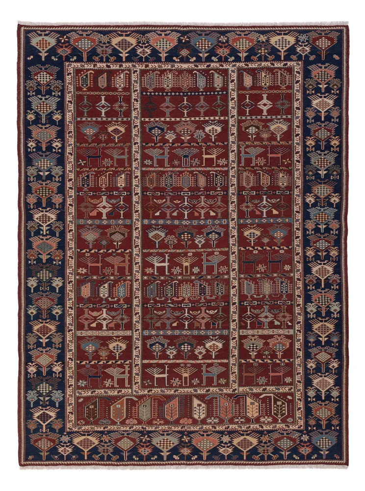 Kelimteppe - Orientalsk - Soumak - 236 x 178 cm - rust