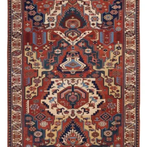 Kelimteppe - Orientalsk - Soumak - 256 x 194 cm - flerfarget