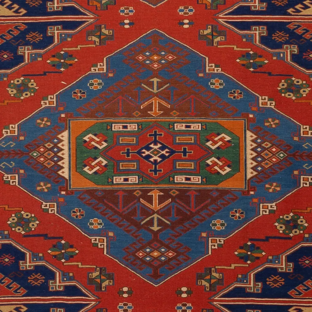 Kelimteppe - Orientalsk - Soumak - 294 x 204 cm - rød