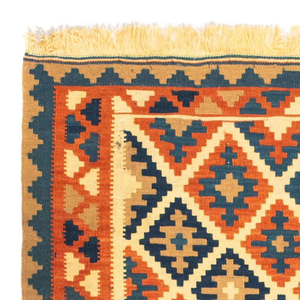 Kelimteppe - Orientalsk square - 100 x 100 cm - beige