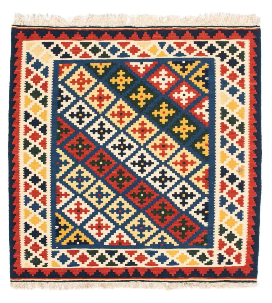 Kelimteppe - Orientalsk square - 101 x 101 cm - beige