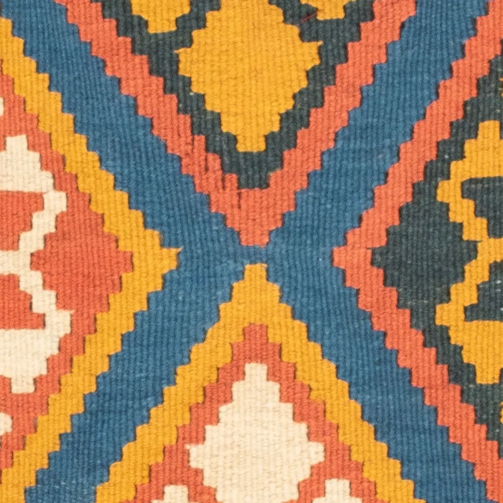 Kelimteppe - Orientalsk square - 103 x 100 cm - blå