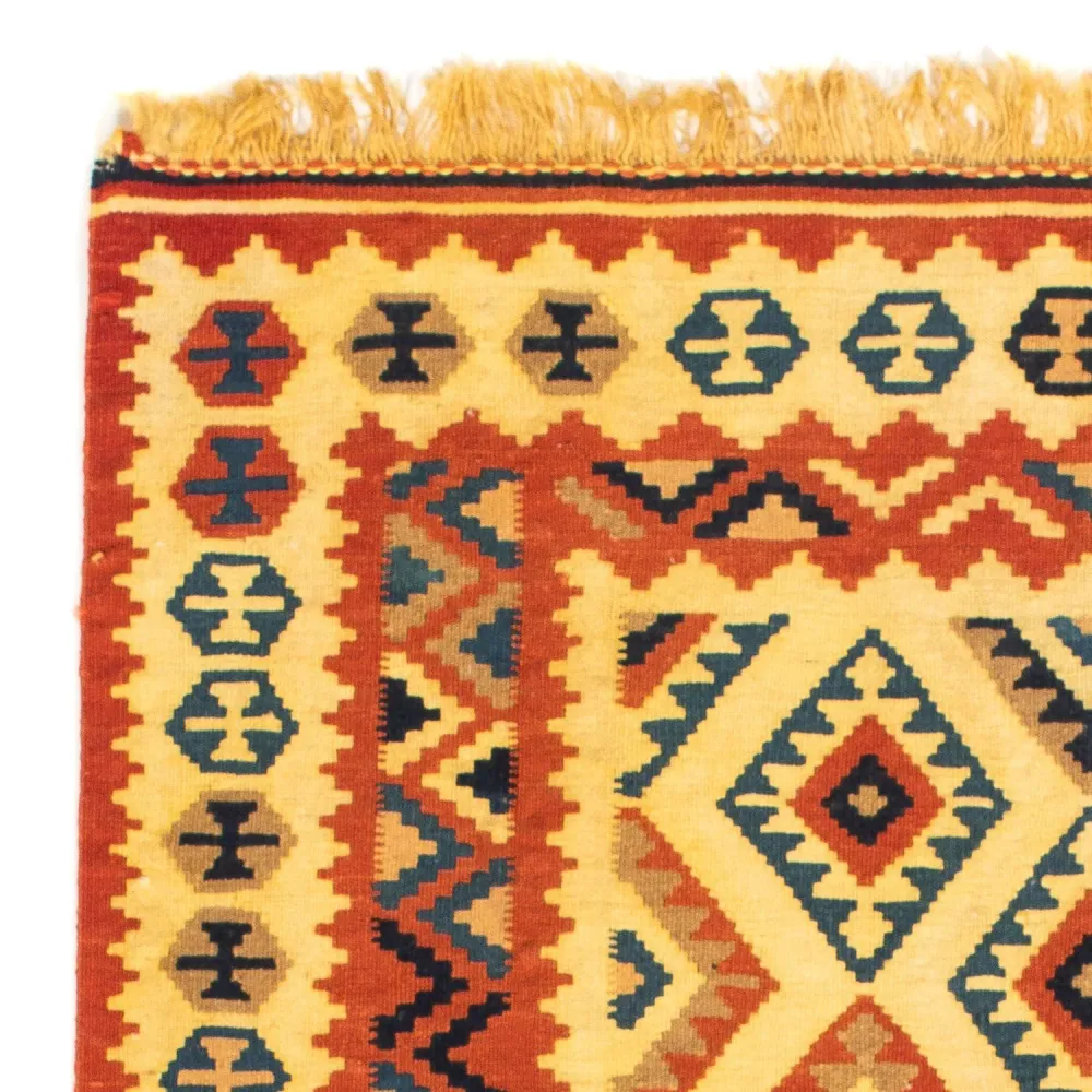 Kelimteppe - Orientalsk square - 103 x 100 cm - beige