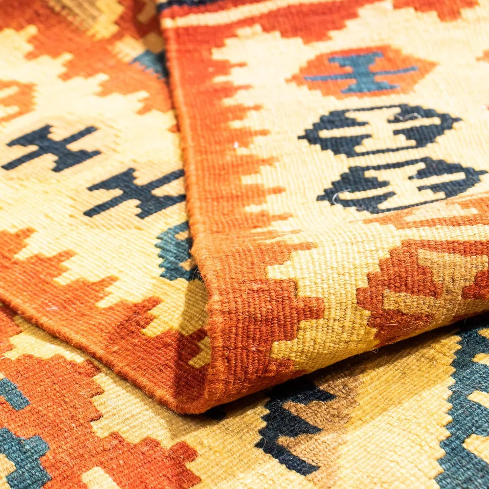 Kelimteppe - Orientalsk square - 103 x 100 cm - beige