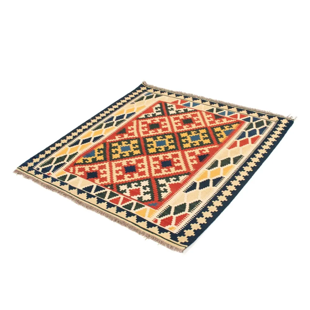 Kelimteppe - Orientalsk square - 103 x 101 cm - beige
